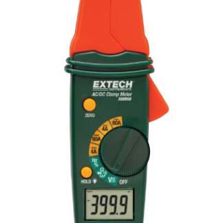 Extech 380950-NIST Mini Pinza Amperimétrica, 80A AC-DC con NIST