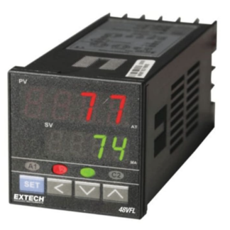 Extech 48VFL11 Controlador PID de temperatura DIN 1-16 con una salida de relé