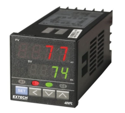 Extech 48VFL11 Controlador PID de temperatura DIN 1-16 con una salida de relé