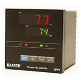 Extech 96VFL11 Controlador PID de temperatura 1-4 DIN con dos salidas de relé