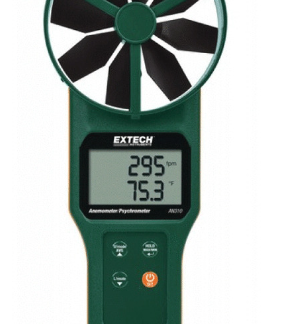 Extech AN310 Large Vane CFM-CMM Anemómetro-Psicrómetro