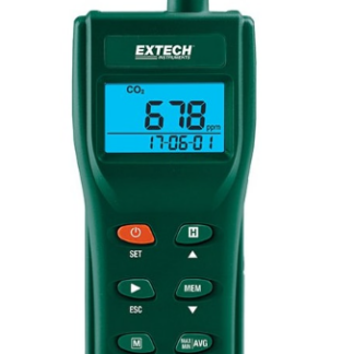 Extech CO260 - Medidor-registrador de datos para monóxido de carbono, dióxido de carbono e IAQ