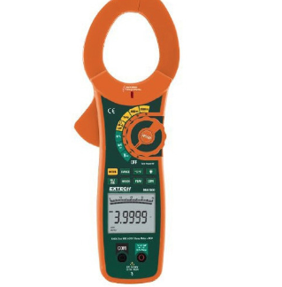 Pinza amperimétrica Extech MA1500-NIST, NCV, 1500A, AC-DC TRUE RMS con NIST